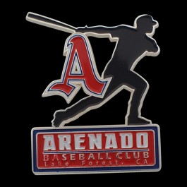 Baseball Arenado Pin