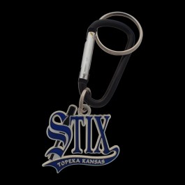 Baseball Topeka Kansas Stix Bag Tag