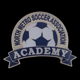 North Metro Soccer Association Academy Pin